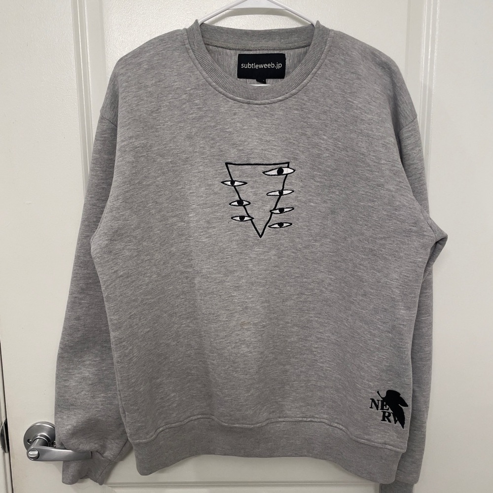 Gray Evangelion Anime Men's Sweatshirt